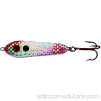 Fle-Fly Classic Slab Jigging Spoon, 1.5 oz, Red   550265791